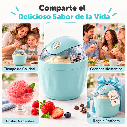 Máquina de Helado Casero 500ml – Freeze & Mix™